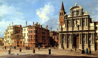 Santa Maria Zobenigo by Giovanni Antonio Canal